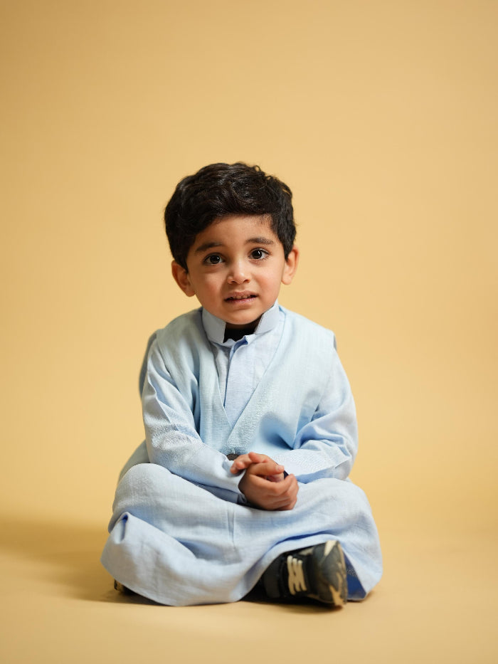 Ajeeb Ramadan Set - Blue Linen.