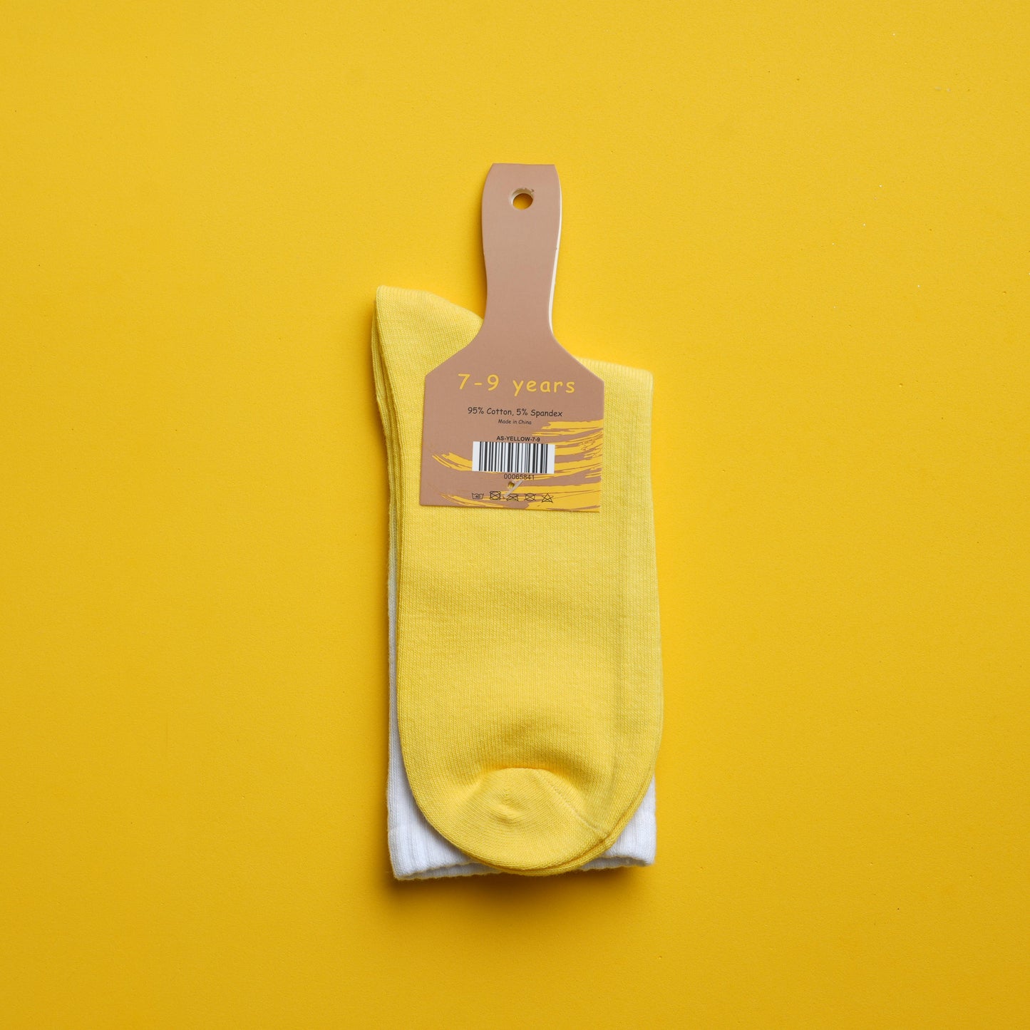 Kids socks -Yellow